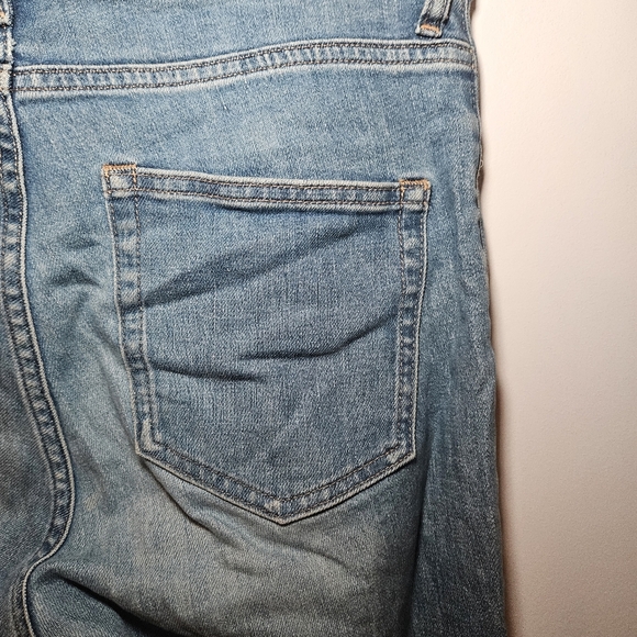 Everlane Y2K Style High-Waist Ripped Skinny Ankle Jeans - Picture 6 of 8